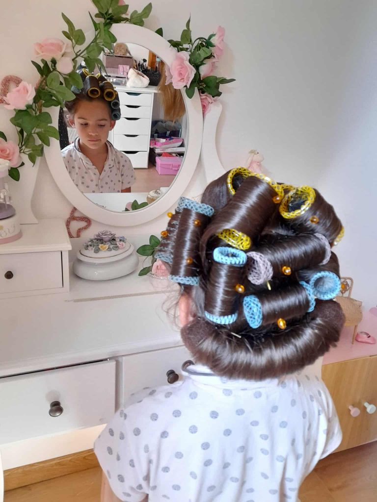 Rétro Vintage 50's Mise en plis Mariage